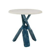 Powell Omar Side Table Blue