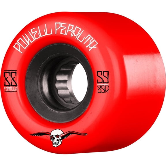 Powell Peralta G-Slides Skateboard Wheels 85a 59mm Red/Black