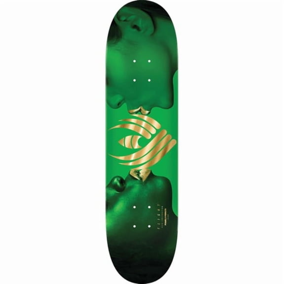 Powell Peralta Kiss Green / Gold Foil FLIGHT Skateboard Deck - 8.5" x 32.08" (Deck Only)