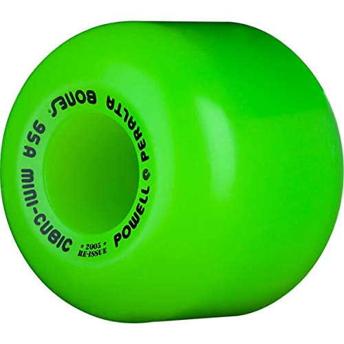Powell Peralta Mini Cube Skateboard Wheels 95a 64mm Green
