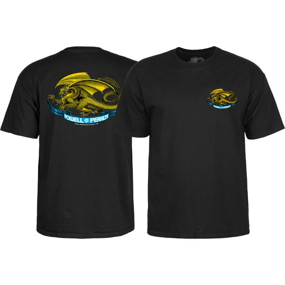 Powell Peralta Oval Dragon Youth Large Black