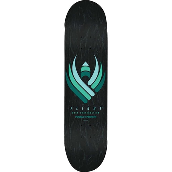 Powell Peralta Retro Black FLIGHT Skateboard Deck - 8.5" x 32.08" (Deck Only)