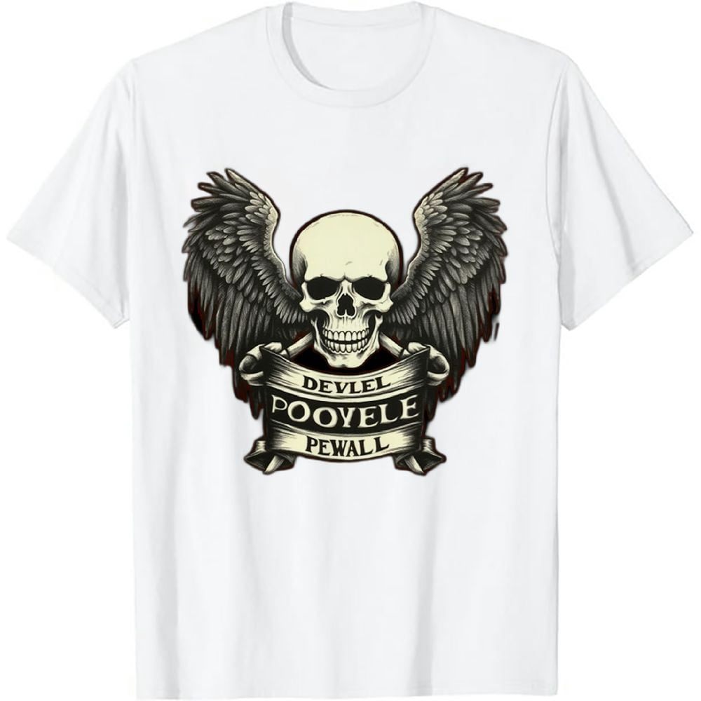 Powell Peralta Winged Ripper Skate T-Shirt - Classic Skateboarding Graphic Tee