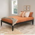 thumbnail image 1 of Powell Plumley 15.75" High Low Profile Platform Bed Frame, Full, Black, 1 of 14