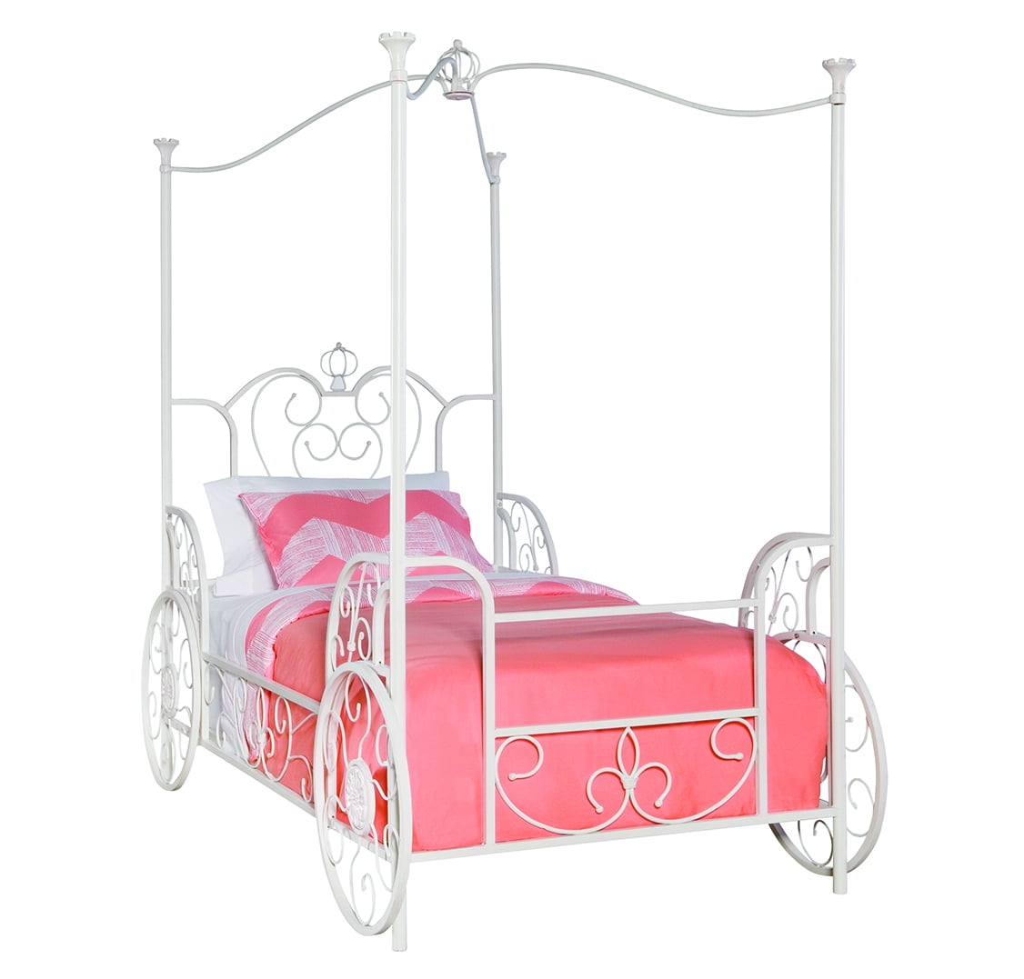 Powell Princess Emily Carriage Canopy Twin Size Bed