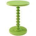 thumbnail image 1 of Green Round Spindle Table, 1 of 3