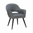 thumbnail image 1 of Powell Midcentury Modern Sabine Side Chair With Dark Grey Finish D1437D21GPUSC, 1 of 10