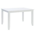 thumbnail image 1 of Powell Stacie Rectangle Dining Table, White, 1 of 7