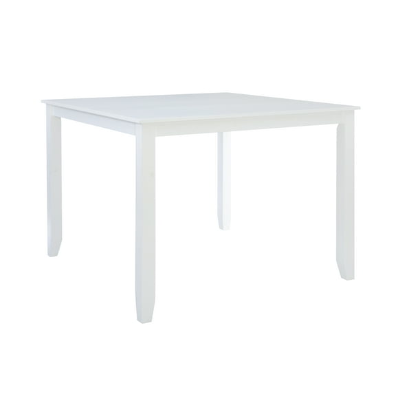 Powell Stacie Square Counter Height Dining Table, White
