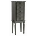 thumbnail image 1 of Powell Theresa Jewelry Armoire Grey D1317J20G, 1 of 10