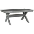 thumbnail image 1 of Powell Turino Rectangle Dining Table, Grey, 1 of 5