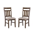 thumbnail image 1 of Powell Turino Rustic Umber Dining Side Chair, 1 of 11