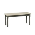 thumbnail image 1 of Powell Willow Grey Bench, 1 of 12
