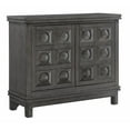 thumbnail image 1 of Powell  Zora Storage Console Cabinet, Grey, 1 of 7