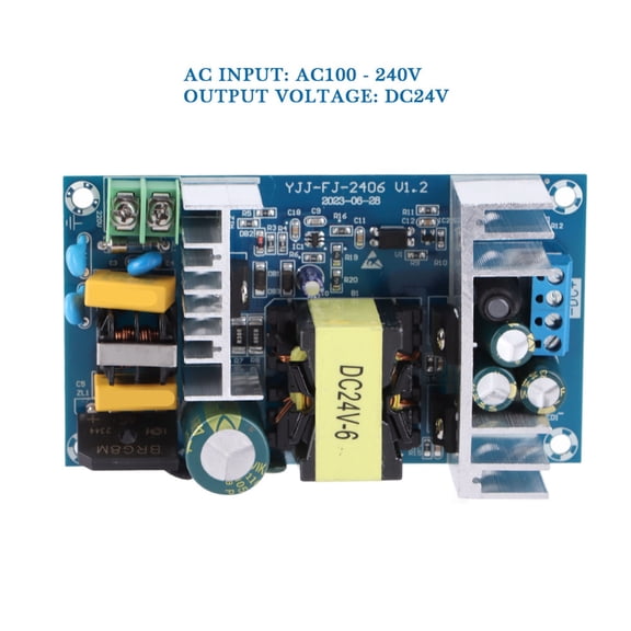 Power 24V 6A 150W Switching Power Supply Board High Power Power Module Bare Board DC Power Module