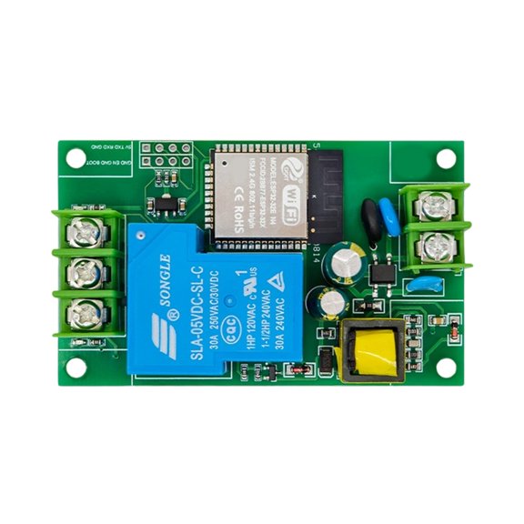 Power 30amp Single Channel Relays Module with Bluetooth-compatible-compatible High Current Board for Small Homes Automat