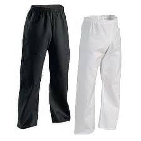 Power 7.5 oz Martial Arts Pants – Black #3