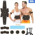 thumbnail image 2 of Smart Abdominal Muscle Patch For Lazy People, Home Abdominal Muscle Fitness Patch Fitness Belt 2 of 14