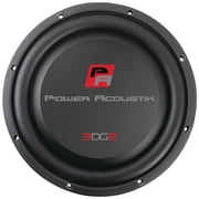 Power Acoustik 10 Powerful 600W RMS Shallow Car Subwoofer Loud Speaker, Black