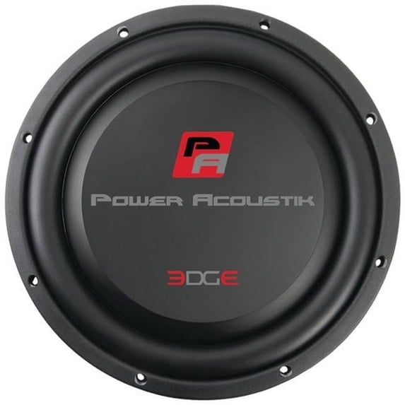 Power Acoustik 10 in. Edge Shallow Series 4 ohm Subwoofer