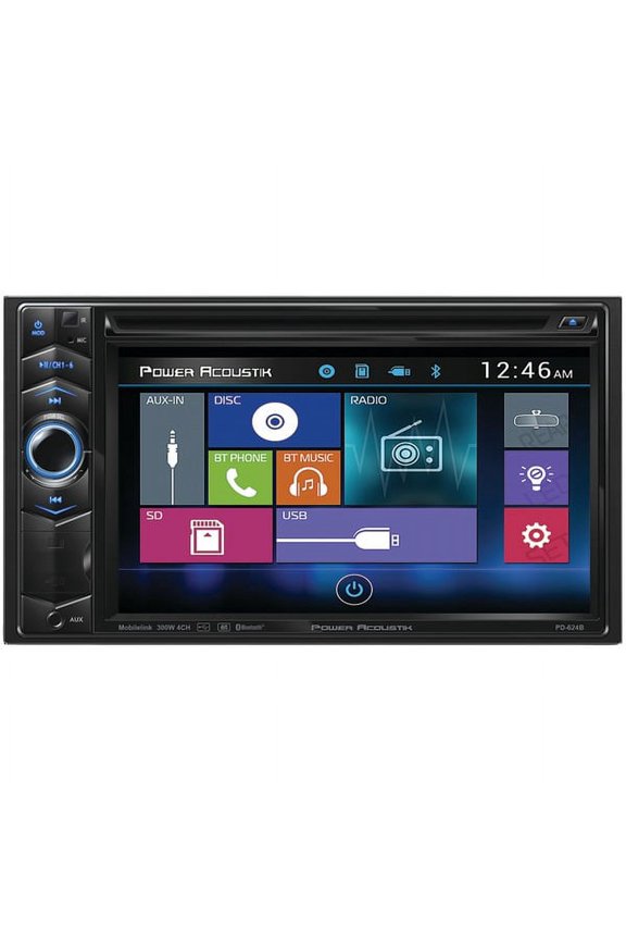 6.2 Double-DIN In-Dash LCD Touchable Screen DVD Receiver