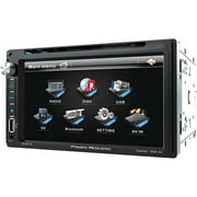 Power Acoustik 6.5" Double-DIN In-dash LCD Touchscreen DVD Receiver with Bluetooth | PD-651B
