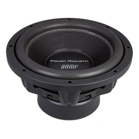 Power Acoustik - BAMF Series 12" Dual-Voice-Coil 2-Ohm Subwoofer - Black