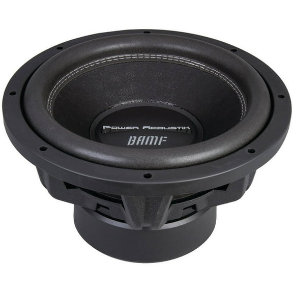 Power Acoustik BAMF Series 154 - Subwoofer driver - for car - 1900 Watt - 15"
