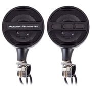 Power Acoustik Black Motorcycle Bluetooth Speaker System FM Radio & USB Input