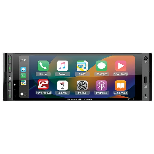 Power Acoustik CP71 Apple CarPlay Only 6.5" Touchscreen Car Stereo, Single DIN (New)