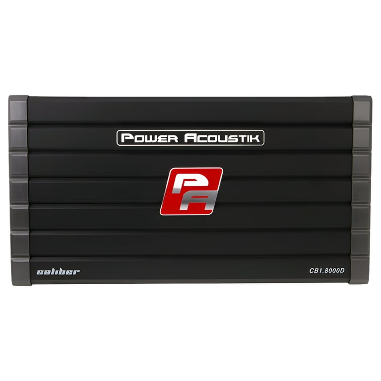 Power Acoustik CB1-8000D 8000 Watts Max Monoblock 1-Ohm