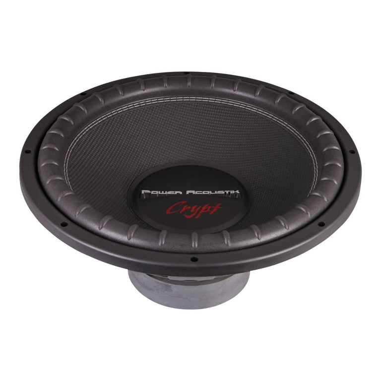 Power Acoustik Crypt CW2-154 - Subwoofer driver - 1000 Watt