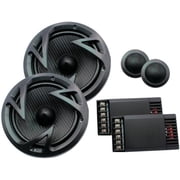Power Acoustik EF-60C 6.5 2-Way Component Speaker 250W