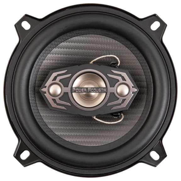 Power Acoustik GS-524 5.25" 4-Way Car Stereo Speakers – 180W Peak Power, 40W RMS, Coaxial Full-Range Audio, High Sensitivity
