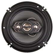 Power Acoustik GS-654 6.5" 4-Way Car Stereo Speakers   250W Peak Power, 50W RMS, Coaxial Full-Range Audio, High Sensitivity