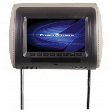 Power Acoustik H-71CC Universal Replacement Headrest w/ 7” LCD