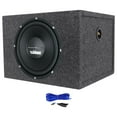thumbnail image 1 of Power Acoustik High Efficient Adjustable Car Subwoofers with Cables, PP Black, 12", 1 of 17