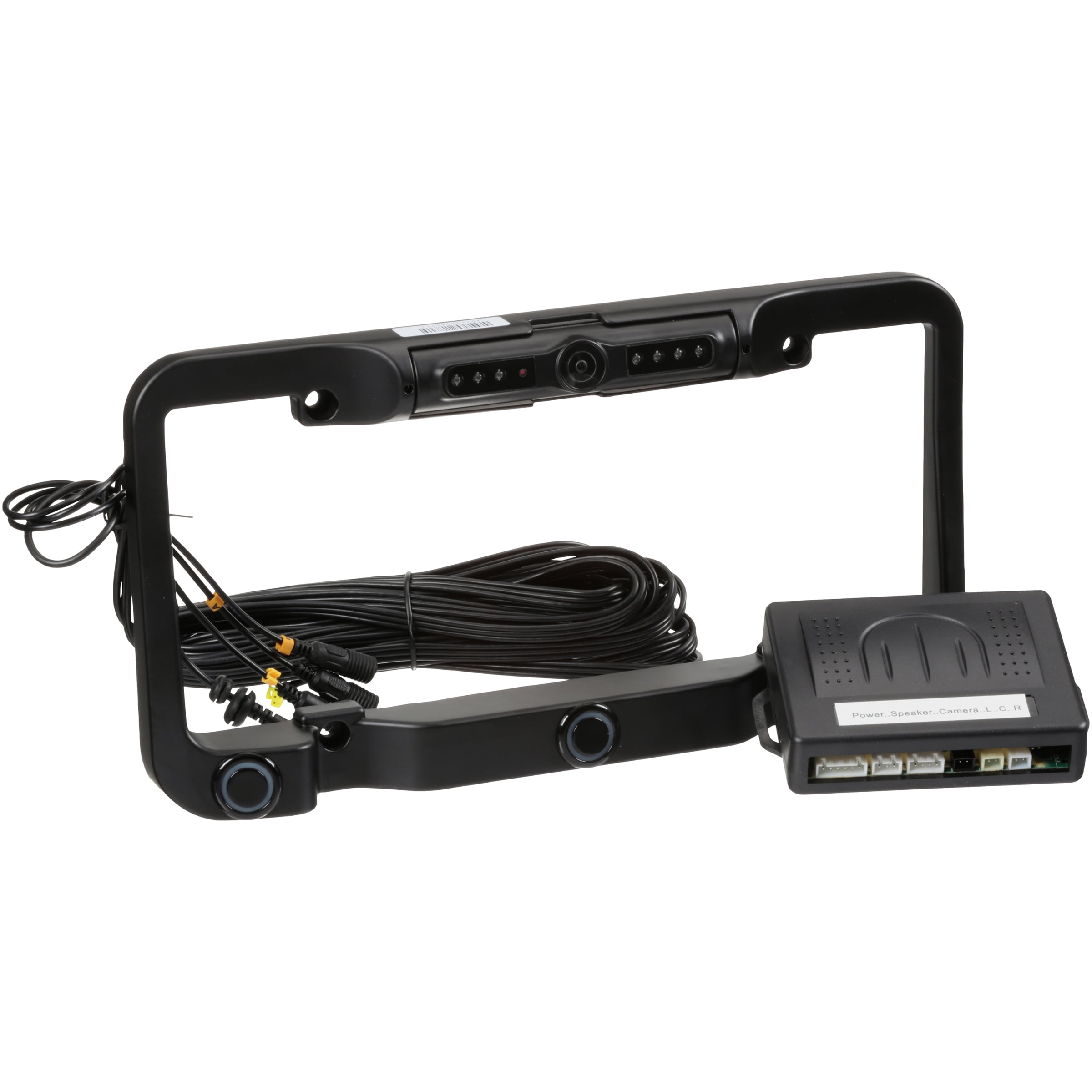 Power Protect Rear View Power Acoustik LP2 - Rear view camera - black - Walmart.com