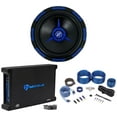 thumbnail image 1 of Power Acoustik MOFO-124X 12" 2700 Watt Car Subwoofer+Mono Amplifier+Amp Kit, 1 of 22
