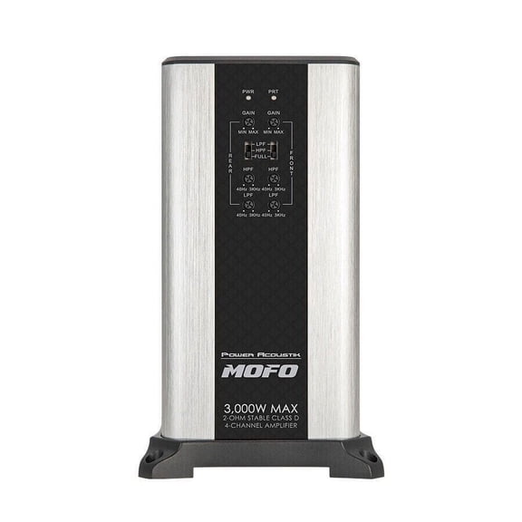 Power Acoustik MOFO4-3KD MOFO Series 4 Channel Class D Car Amplifier