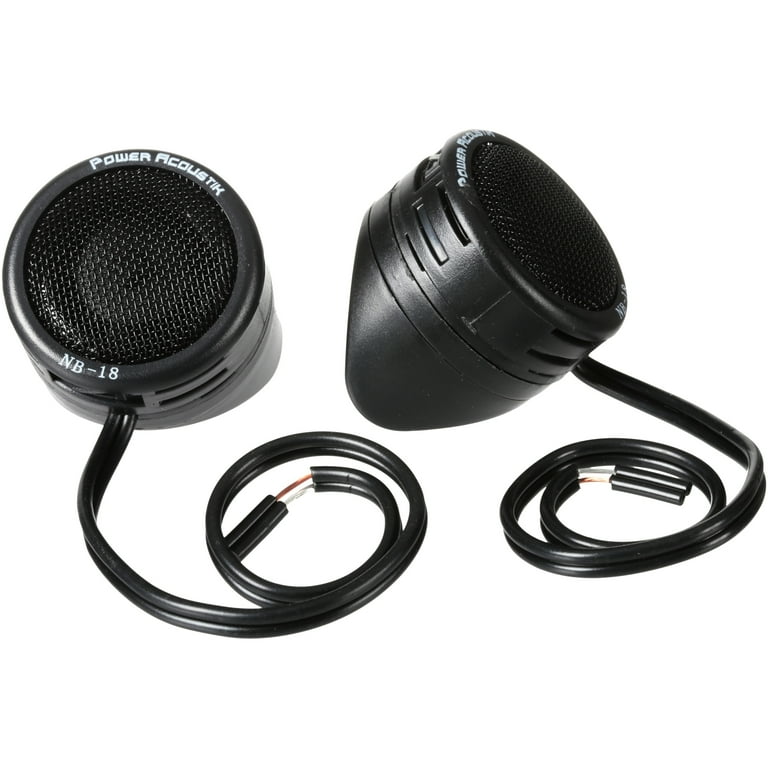 Power Acoustik NB-18 200 Watt Max Super Tweeter for Car Stereo