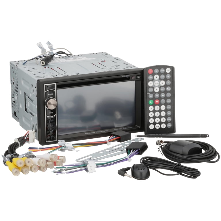 Power Acoustik® PDN-626B 2-DIN GPS Navigation Car Stereo w/DVD/CD
