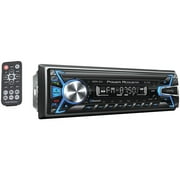 Power Acoustik Pl-51B Single-DIN In-Dash Digital Audio Receiver Detachable Face