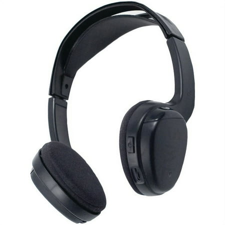 Power Acoustik - Wireless IR Headphones - Black