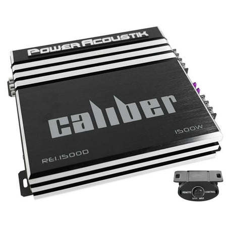 Power Acoustik RE1-1500D 1500 Watt Mono Amplifier Car Audio Amp