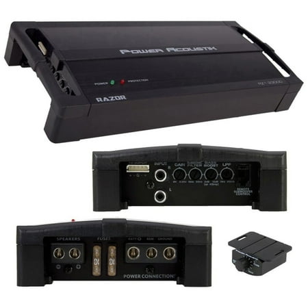 Power Acoustik RZ1-2300D 2300 Watt Monoblock Class D Car Amplifier