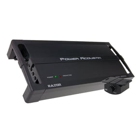 Power Acoustik 2 Ohm 2,500 Watt Max Subwoofer Amplifier (Model: RZR1-2500D)