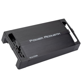 Power Acoustik RZR4-1500D 4-Channel Amplifier, Class D Full Range Amp, 1500W Max with SMT Circuitry (New)