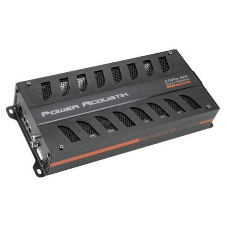 Power Acoustik SB1.5000D Direct Short Vehicle Audio Amplifier, 4.3 lbs