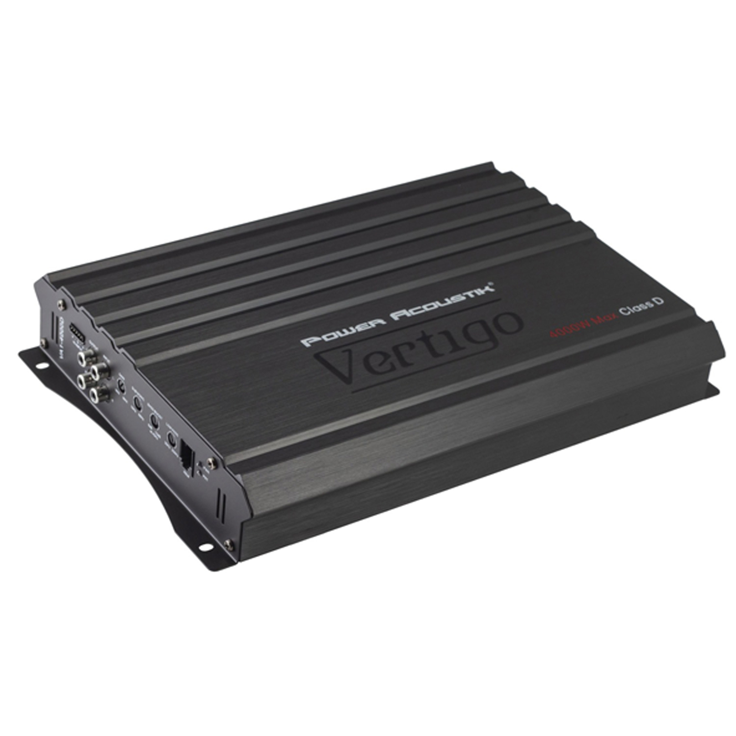 Power Acoustik RZ4-1200D Razor 1200W 4-Channel Class D Car Amplifier (Refurbished)